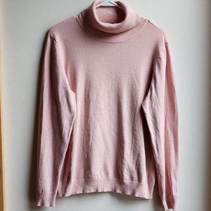 Calvin Klein Pink Turtlenck Size Large